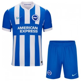 Camisolas Brighton Hove Albion Criança 1º Equipamento Principal 2025-26 Manga Curta